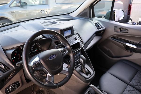 Ford Transit Connect 1.5 EcoBlue 120 PK L2 AUT | ACC | BLIS | Sortimo betimmering | Bi-Xenon | Stoelverwarming | Camera | Trekhaak | Elek. spiegels | 3-Zitter | Nieuwe APK | Dealer onderhouden