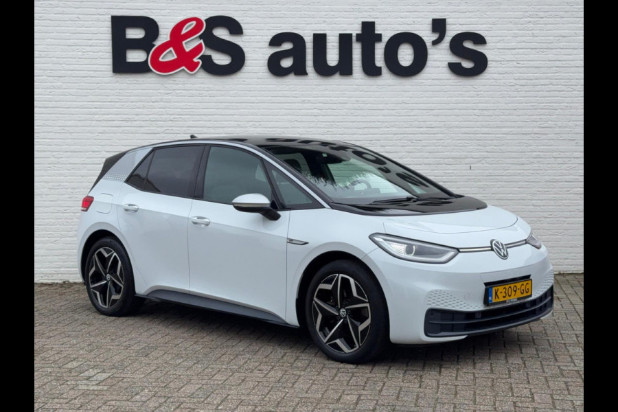 Volkswagen ID.3 First Plus 58 kWh SOH 86% Adaptive cruise Climate Stuur-/stoelverwarming Navi Apple / Android DAB