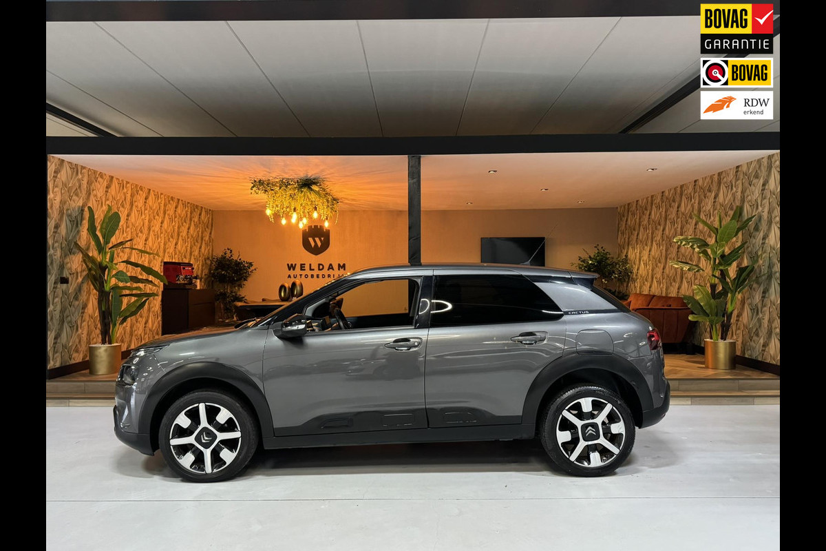 Citroën C4 Cactus 1.2 PureTech Shine Garantie Carplay Camera Keyless Cruise Navi Clima PDC Led Rijklaar