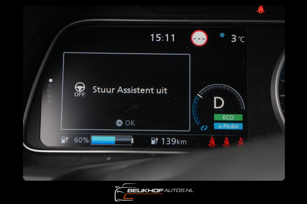 Nissan Leaf Tekna 40 kWh Leer 360Cam Bose Audio Navigatie