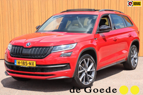 Škoda Kodiaq 1.5 TSI Sportline Business org.NL trekhaak metallic schuifdak 20"lm camera el.klep
