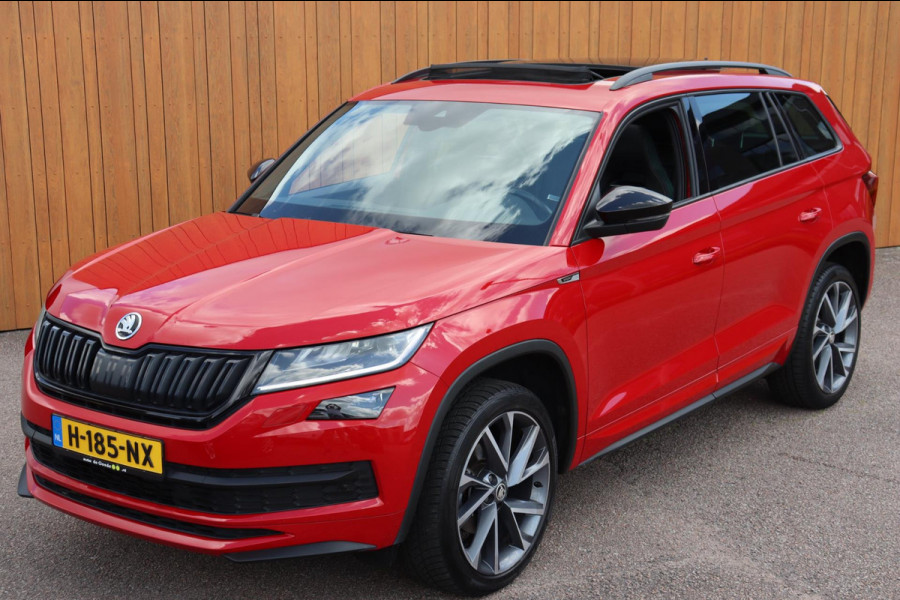 Škoda Kodiaq 1.5 TSI Sportline Business org.NL trekhaak metallic schuifdak 20"lm camera el.klep