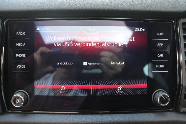 Škoda Kodiaq 1.5 TSI Sportline Business org.NL trekhaak metallic schuifdak 20"lm camera el.klep