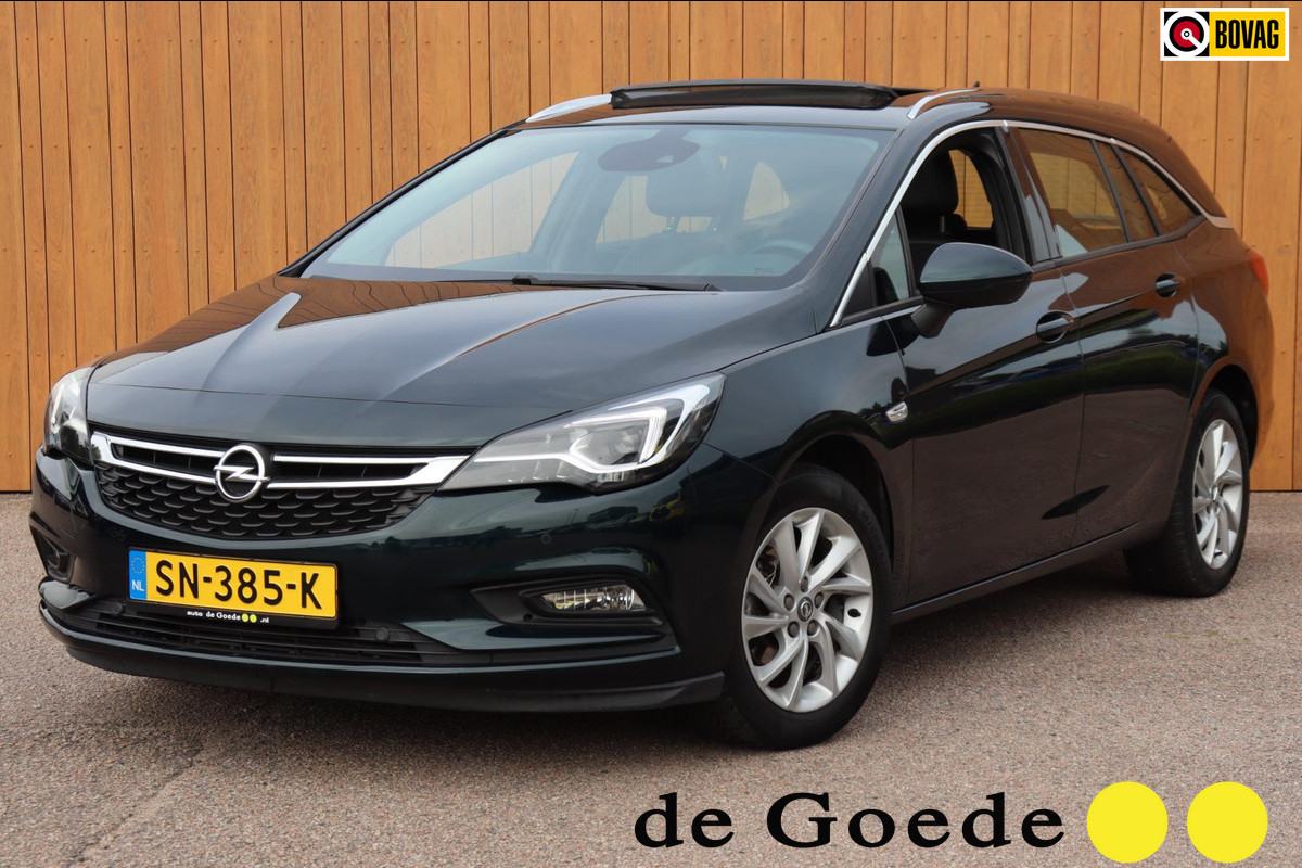 Opel Astra Sports Tourer 1.0 Innovation org.NL el.schuifdak trekhaak el.klep comfort-stoelen h.leer