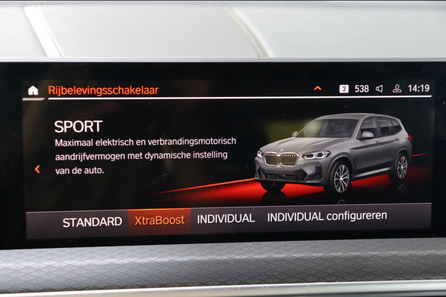 BMW X3 XDrive30e M-Sport org. NL leer+vw camera's el.klep