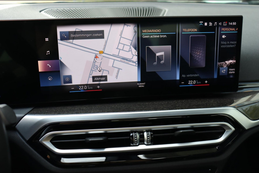 BMW 3-serie 330e M-Sport org.NL Harman Kardon 2xel.stoel+leer+mem+verw. camera