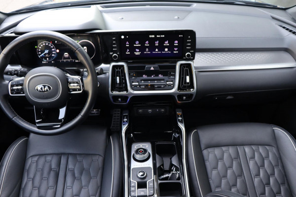Kia Sorento 1.6 T-GDI Hybrid 2WD ExecutiveLine 7persoons org.NL rondom camera's head-up Bose leer+mem+vw schuifdak