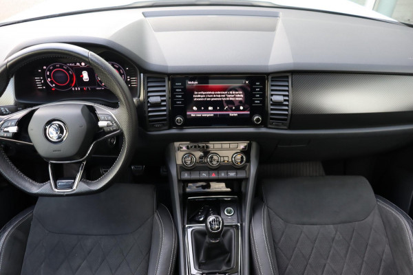 Škoda Kodiaq 1.5 TSI Sportline Business org.NL schuifdak trekhaak stuur+stoelverw camera canton