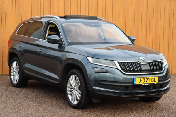 Škoda Kodiaq 1.5 TSI Business Edition org. NL-auto el.schuif/panoramadak trekhaak camera leer+vw