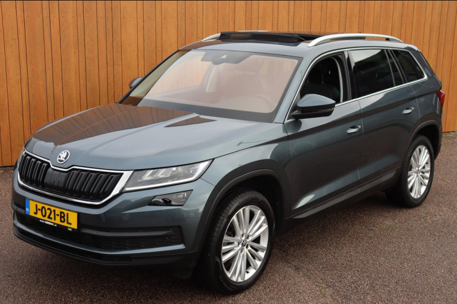 Škoda Kodiaq 1.5 TSI Business Edition org. NL-auto el.schuif/panoramadak trekhaak camera leer+vw