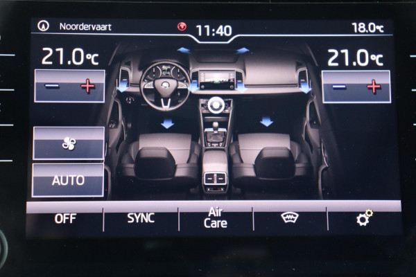 Škoda Karoq 1.5 TSI ACT Bus.org. NL-auto leer+vw schuifdak trekhaak el.klep