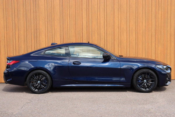 BMW 4 Serie Coupé 430i High Executive M-sport org-NL ADS schuifdak leer+memory+verwarmd BMW-Laser Harman/Kardon