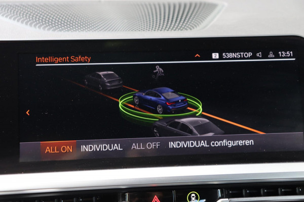 BMW 4 Serie Coupé 430i High Executive M-sport org-NL ADS schuifdak leer+memory+verwarmd BMW-Laser Harman/Kardon