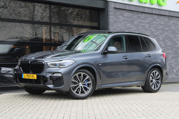 BMW X5 xDrive45e High Executive | M-SPORT | NAP | PANO | HUD | 360 | KEYLESS | ELEK TREKHAAK | H/K | LASER | ALCANTARA |