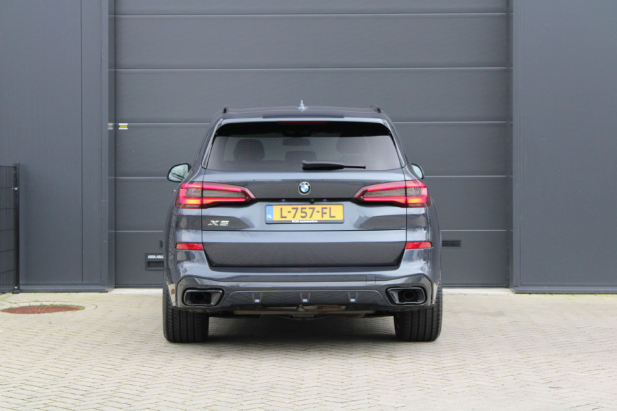 BMW X5 xDrive45e High Executive | M-SPORT | NAP | PANO | HUD | 360 | KEYLESS | ELEK TREKHAAK | H/K | LASER | ALCANTARA |
