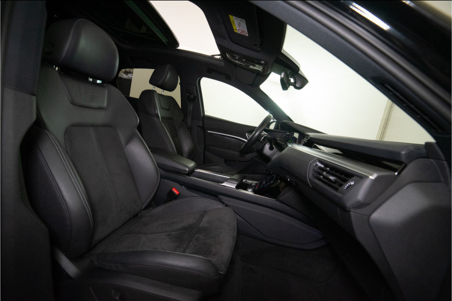 Audi e-tron Sportback 55 Quattro S Edition 95 kWh 408PK | NL AUTO/NAP/1E Eig. | SOH 90% | Pano | Memory | Stoelverw. | 12 MND Garantie