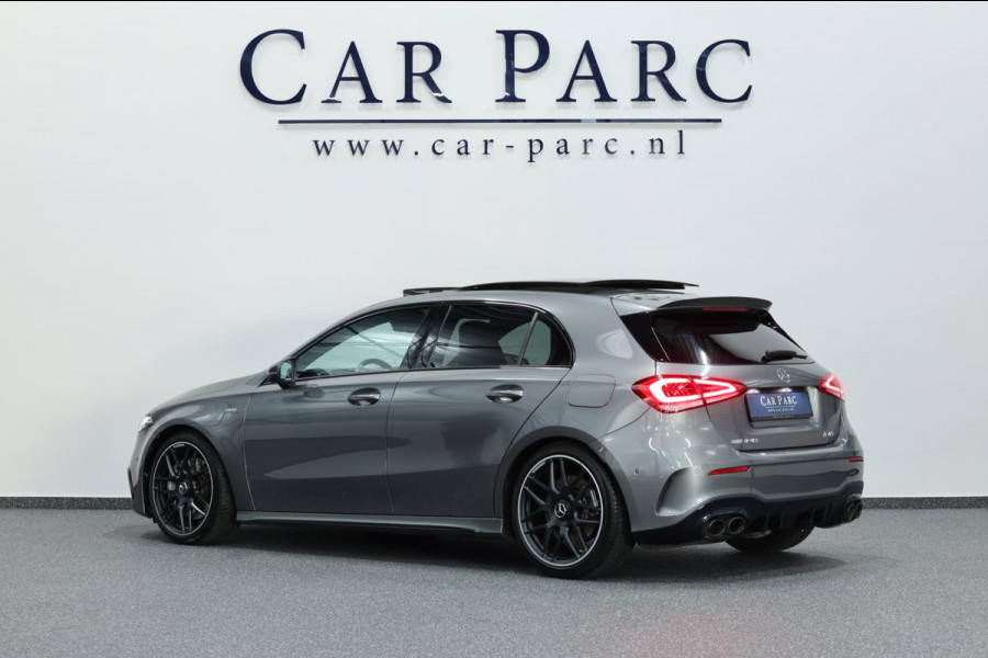 Mercedes-Benz A-Klasse AMG 45 4MATIC+ MULTIBEAM/VIRTUAL/SFEER/PANO/LEER+S.VERWARMING+MEMORY/19" LMV/360 CAM/ACC/12 MND GARANTIE!