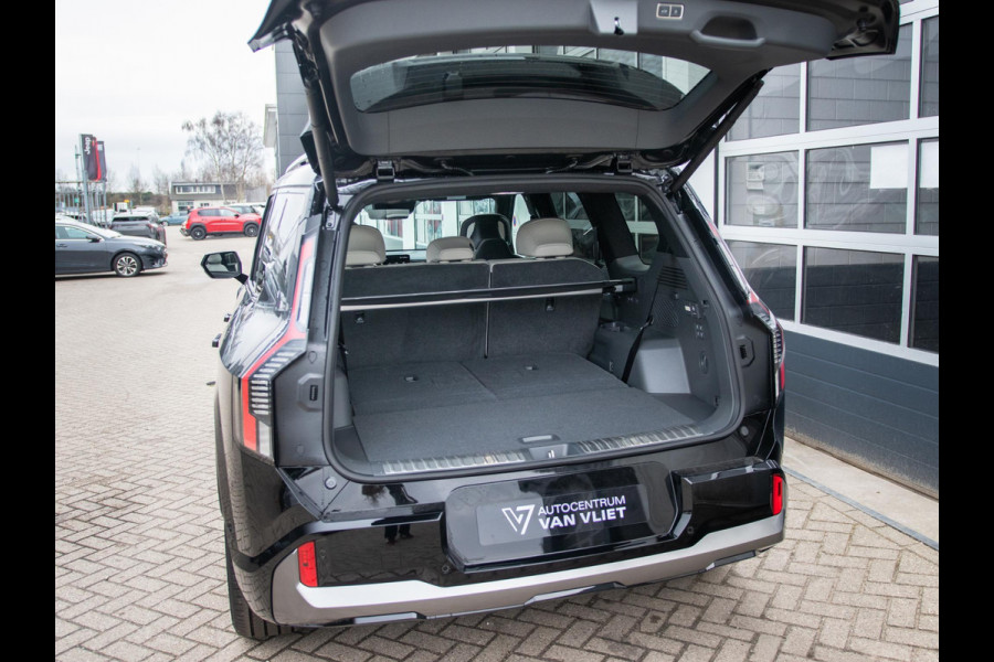 Kia EV9 GT-Line AWD 99.8 kWh | Levering uit voorraad | 7-Pers. | 21" | Head-Up | Stoel-/Stuurverwarming | Premium Audio | Schuif-/kanteldak | Adapt. Cruise | Navi
