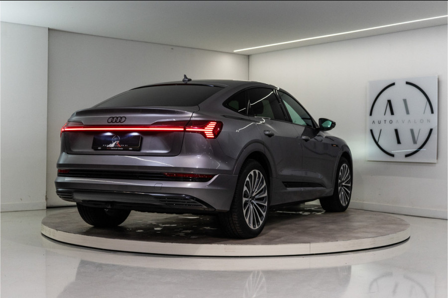 Audi e-tron Sportback 50 Quattro Business Edition 71 kWh 313PK | NL AUTO+NAP+1E Eigenaar | SOH 90% | Memory | Trekhaak | Garantie