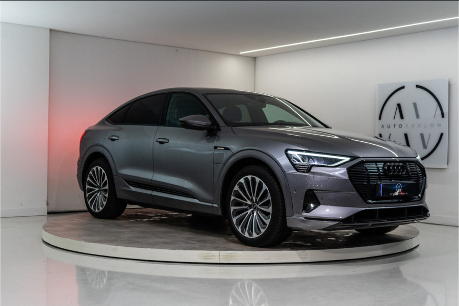 Audi e-tron Sportback 50 Quattro Business Edition 71 kWh 313PK | NL AUTO+NAP+1E Eigenaar | SOH 90% | Memory | Trekhaak | Garantie