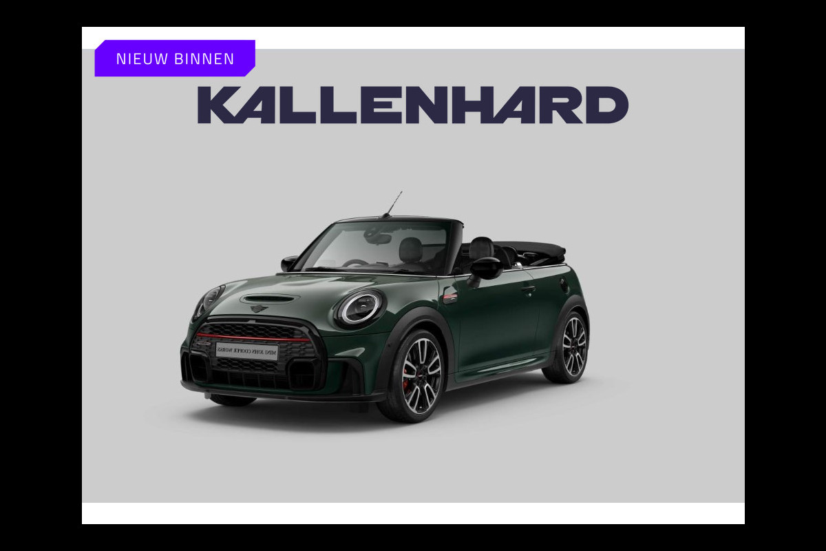 MINI Cabrio 2.0 John Cooper Works - Camera - Harman Kardon -Yours Leder - Head-Up - JCW