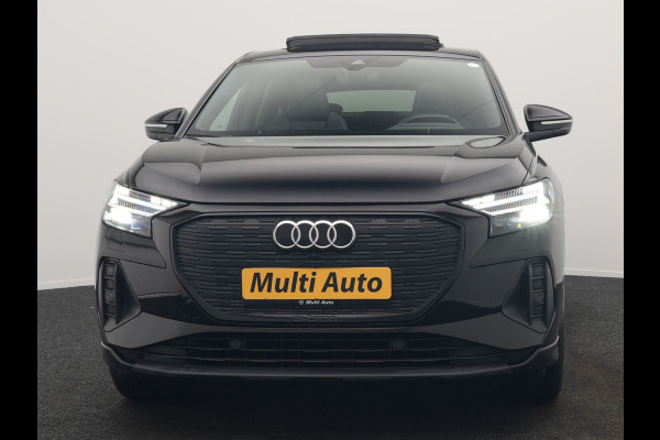 Audi Q4 Sportback e-tron 40 S edition 204pk Dealer O.H. | Panodak | Adaptive Cruise | Lederen Sportstoelen Verwarmd | Head Up | Matrix LED | Camera | Keyless | Sfeerverlichting | Apple Carplay | S Line Interieur |