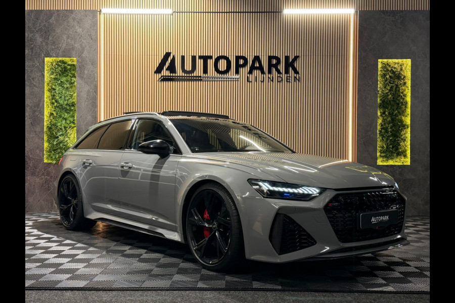 Audi RS6 Avant TFSI quattro |CARBON|B&O 3D|KERAMISCH|DYNAMIC PLUS|PANO|SOFTCLOSE|360CAM|KEYLESS|MEMORY|600PK|DEALER ONDERHOUDEN|
