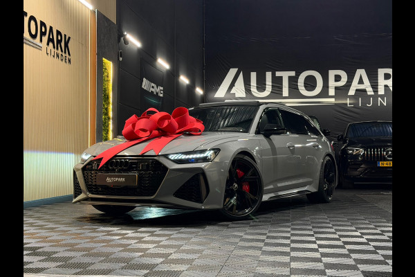 Audi RS6 Avant TFSI quattro |CARBON|B&O 3D|KERAMISCH|DYNAMIC PLUS|PANO|SOFTCLOSE|360CAM|KEYLESS|MEMORY|600PK|DEALER ONDERHOUDEN|