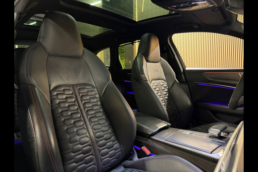 Audi RS6 Avant TFSI quattro |CARBON|B&O 3D|KERAMISCH|DYNAMIC PLUS|PANO|SOFTCLOSE|360CAM|KEYLESS|MEMORY|600PK|DEALER ONDERHOUDEN|