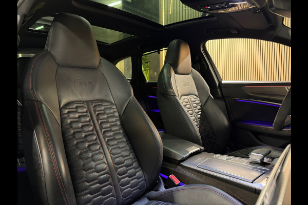Audi RS6 Avant TFSI quattro |CARBON|B&O 3D|KERAMISCH|DYNAMIC PLUS|PANO|SOFTCLOSE|360CAM|KEYLESS|MEMORY|600PK|DEALER ONDERHOUDEN|