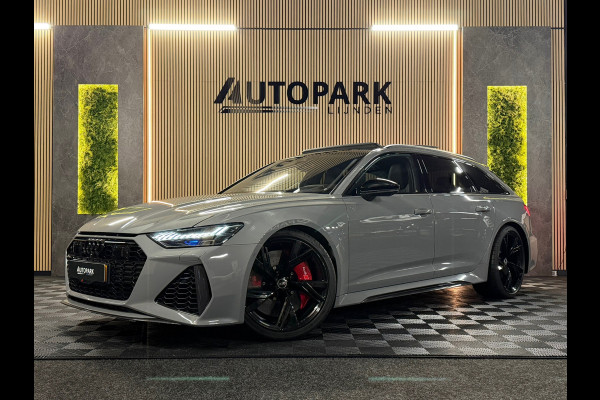 Audi RS6 Avant TFSI quattro |CARBON|B&O 3D|KERAMISCH|DYNAMIC PLUS|PANO|SOFTCLOSE|360CAM|KEYLESS|MEMORY|600PK|DEALER ONDERHOUDEN|