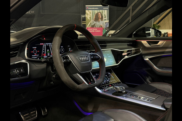 Audi RS6 Avant TFSI quattro |CARBON|B&O 3D|KERAMISCH|DYNAMIC PLUS|PANO|SOFTCLOSE|360CAM|KEYLESS|MEMORY|600PK|DEALER ONDERHOUDEN|