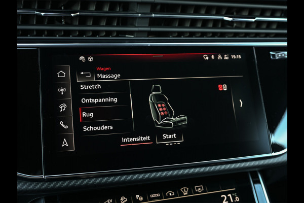 Audi Q8 60 TFSI e quattro Pro Line S 490pk Competition | Nardo Grey Exclusive | B&O Sound | Panoramadak | Soft-Close | Ambiance Interieur | S-Seats | 360 Camera | Adaptive Cruise | Trekhaak