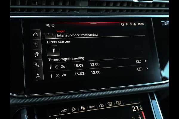 Audi Q8 60 TFSI e quattro Pro Line S 490pk Competition | Nardo Grey Exclusive | B&O Sound | Panoramadak | Soft-Close | Ambiance Interieur | S-Seats | 360 Camera | Adaptive Cruise | Trekhaak