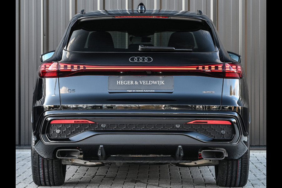 Audi Q5 2.0 TFSI e-hybrid 368pk quattro S edition Competition | S-Seats | Memory | 360 Camera | Trekhaak | Keyless entree | Adaptive Cruise | Ambiance interieur | Passagiers display |