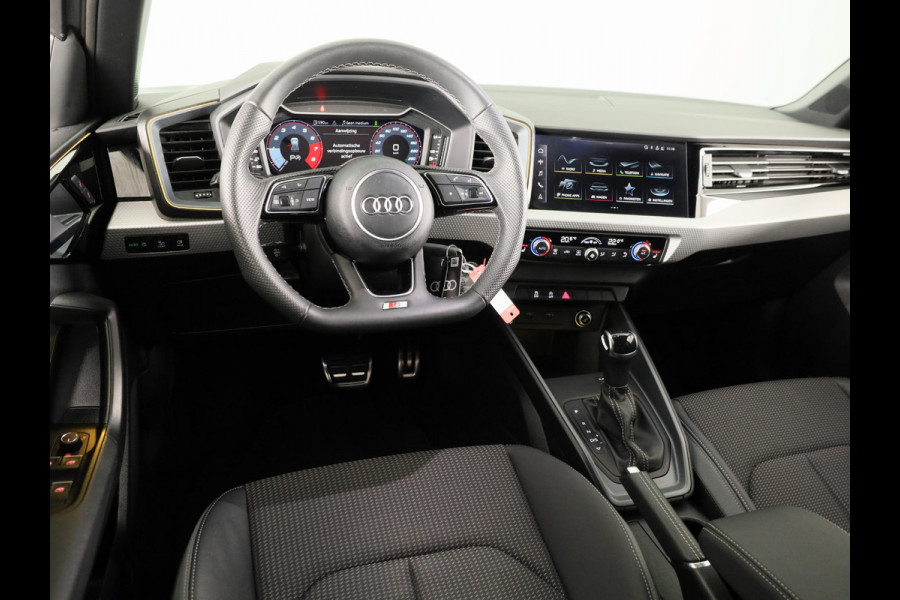 Audi A1 Sportback 30 TFSI S edition 116pk S-Tronic | Led koplampen | Stoelverwarming | Ambiant licht pakket | Navigatie via App | Verlengde garantie
