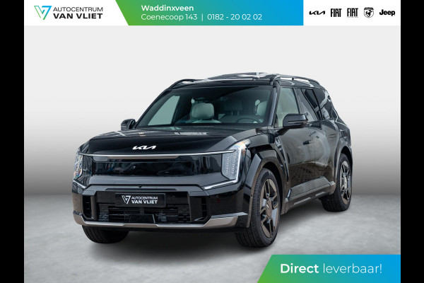 Kia EV9 GT-Line AWD 99.8 kWh | Levering uit voorraad | 7-Pers. | 21" | Head-Up | Stoel-/Stuurverwarming | Premium Audio | Schuif-/kanteldak | Adapt. Cruise | Navi