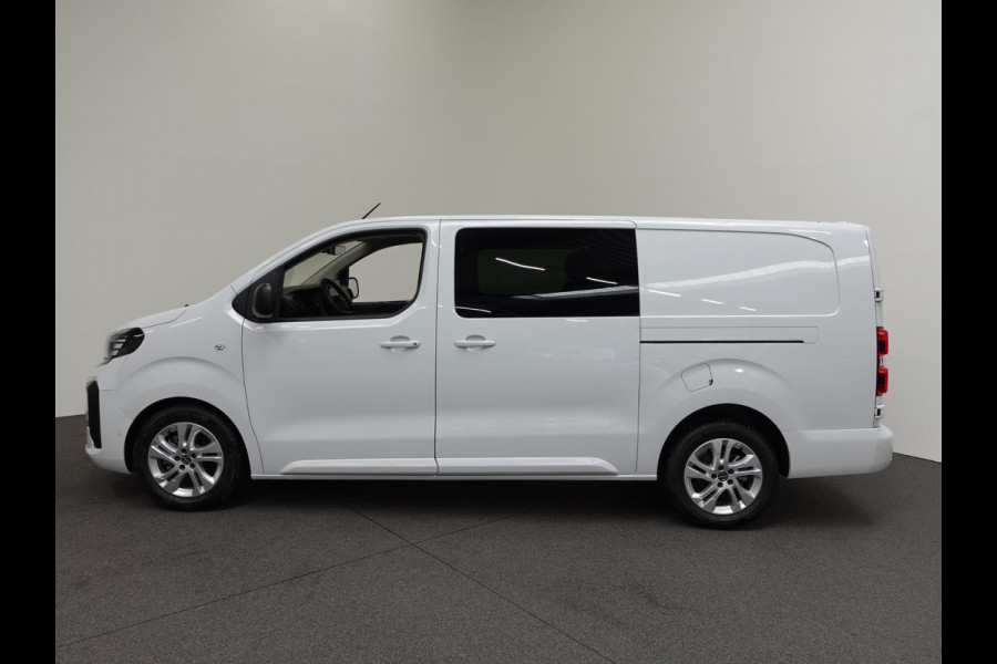 Opel Vivaro 2.0 Diesel 180 S&S L3 Automaat Dubbele Cabine 2 schuifdeuren Android Auto/Apple CarPlay Navigatie Keyless Entry&Start Climate Control Camera Cruise Control Houten afwerking laadruimte Trekhaak lichtmetalen velgen
