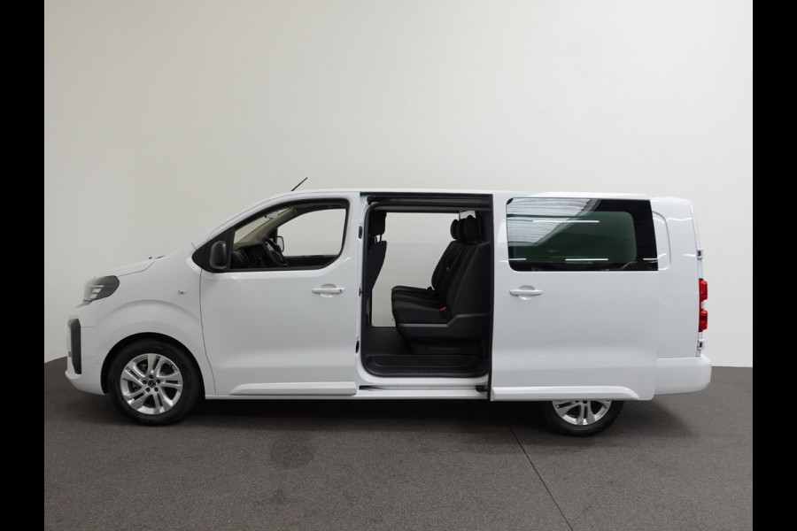 Opel Vivaro 2.0 Diesel 180 S&S L3 Automaat Dubbele Cabine 2 schuifdeuren Android Auto/Apple CarPlay Navigatie Keyless Entry&Start Climate Control Camera Cruise Control Houten afwerking laadruimte Trekhaak lichtmetalen velgen