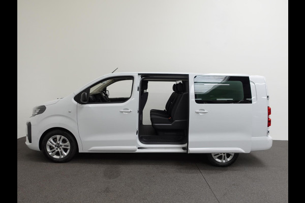 Opel Vivaro 2.0 Diesel 180 S&S L3 Automaat Dubbele Cabine 2 schuifdeuren Android Auto/Apple CarPlay Navigatie Keyless Entry&Start Climate Control Camera Cruise Control Houten afwerking laadruimte Trekhaak lichtmetalen velgen