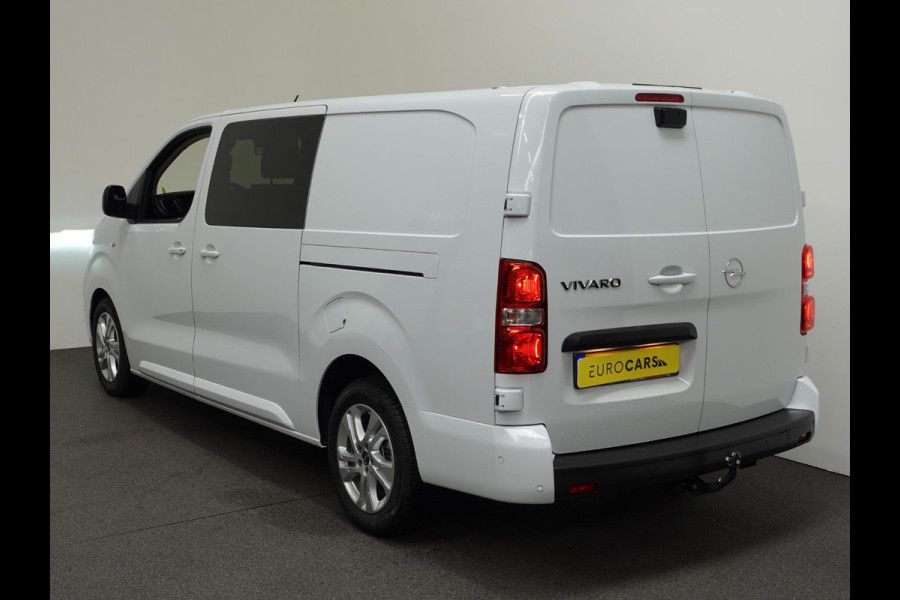 Opel Vivaro 2.0 Diesel 180 S&S L3 Automaat Dubbele Cabine 2 schuifdeuren Android Auto/Apple CarPlay Navigatie Keyless Entry&Start Climate Control Camera Cruise Control Houten afwerking laadruimte Trekhaak lichtmetalen velgen