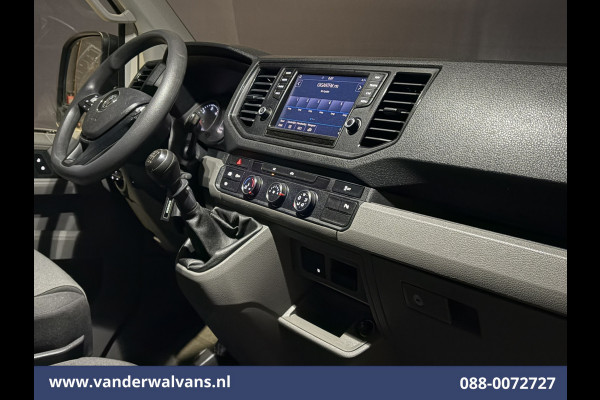 Volkswagen Crafter 2.0 TDI L3H3 L2H2 Euro6 Airco | Navigatie | Camera | Trekhaak | Apple Carplay | Cruisecontrol Chauffeursstoel, Android Auto, Parkeersensoren, Bijrijdersbank
