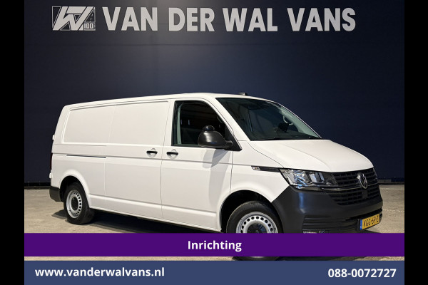 Volkswagen Transporter 2.0 TDI L2H1 Inrichting Euro6 Airco | Omvormer | Camera | Apple Carplay | Trekhaak | Cruisecontrol Android Auto, Parkeersensoren