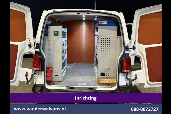 Volkswagen Transporter 2.0 TDI L2H1 Inrichting Euro6 Airco | Omvormer | Camera | Apple Carplay | Trekhaak | Cruisecontrol Android Auto, Parkeersensoren