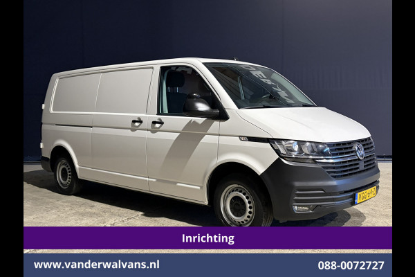 Volkswagen Transporter 2.0 TDI L2H1 Inrichting Euro6 Airco | Omvormer | Camera | Apple Carplay | Trekhaak | Cruisecontrol Android Auto, Parkeersensoren