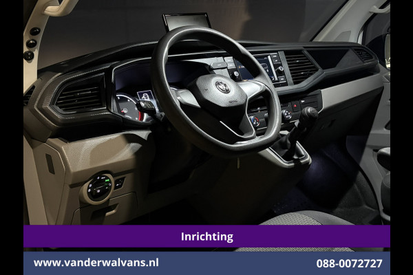 Volkswagen Transporter 2.0 TDI L2H1 Inrichting Euro6 Airco | Omvormer | Camera | Apple Carplay | Trekhaak | Cruisecontrol Android Auto, Parkeersensoren