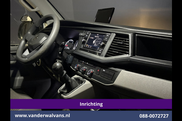 Volkswagen Transporter 2.0 TDI L2H1 Inrichting Euro6 Airco | Omvormer | Camera | Apple Carplay | Trekhaak | Cruisecontrol Android Auto, Parkeersensoren