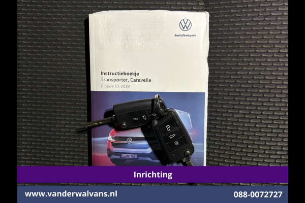 Volkswagen Transporter 2.0 TDI L2H1 Inrichting Euro6 Airco | Omvormer | Camera | Apple Carplay | Trekhaak | Cruisecontrol Android Auto, Parkeersensoren