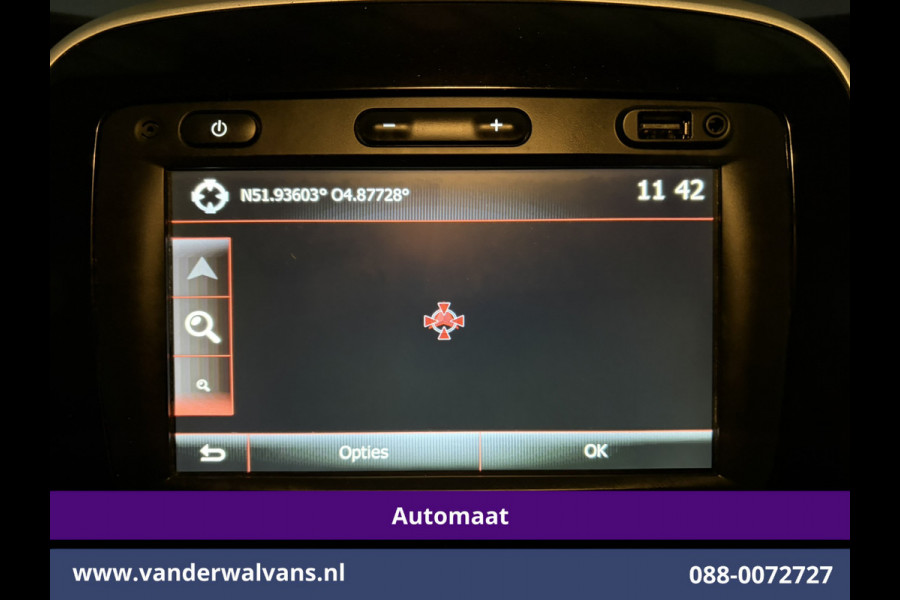 Renault Trafic 2.0 dCi 146pk Automaat L1H1 Euro6 Airco | Navigatie | LED | Cruisecontrol Parkeersensoren, Bijrijdersbank
