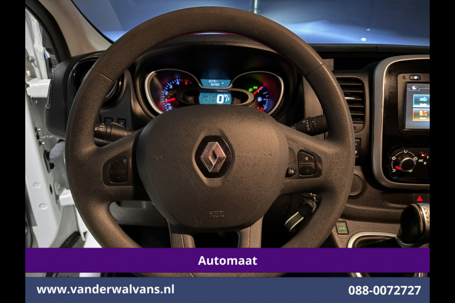 Renault Trafic 2.0 dCi 146pk Automaat L1H1 Euro6 Airco | Navigatie | LED | Cruisecontrol Parkeersensoren, Bijrijdersbank